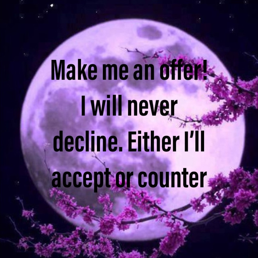 Make me an offer!